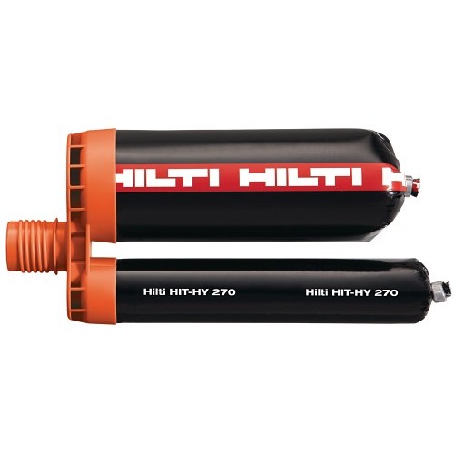 HILTI HY 270 Adhesive Anchor, 0.33 L, Cartridge